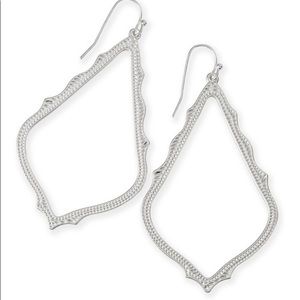 Kendra Scott Sophee Drop Earrings, Silver